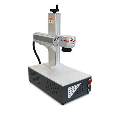 Μηχανή σήμανσης λέιζερ κυλινδρικής ινών 50w φορητό μαρκαδόρο λέιζερ επιτραπέζιου γραφείου
