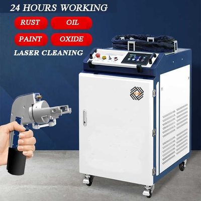 Φορητή μηχανή καθαρισμού με λέιζερ 1000W 1500W 3000W JPT Φυτική παλμική λάδι χρώμα καθαριστικό λέιζερ