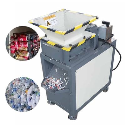 110-130kg/h Μηχανή θρυμματισμού βιομηχανικών αποβλήτων χαρτιού Μεταφορτωτό μηχάνημα θρυμματισμού μεταλλικών αποβλήτων