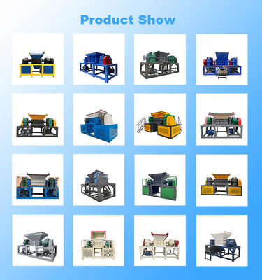 7.5kW Heavy Duty Wood Chipper Shredder Machine Συμπληκτική δομή