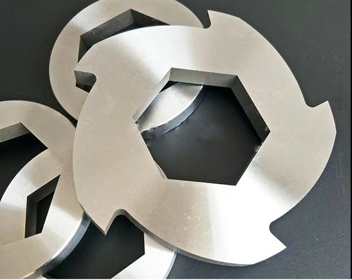 Εργαζόμενος με μέταλλο Τεμαχιστής Μαχαιριές Μηχανής Ανακύκλωσης Μαχαίρι Στρογγυλοκόπημα Μαχαιριές κοπής χάλυβα