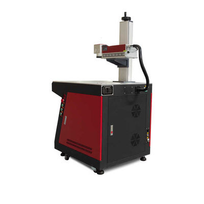 7000mm/s UV Laser Marking Machine 3W για πλαστικά κεραμικά δερμάτινα τζιν