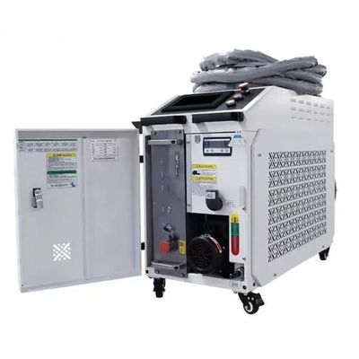 1000W 1500W 2000W 3000W Καθαριστή ινών λέιζερ Απομάκρυνση σκουριάς με σύστημα ελέγχου PLC