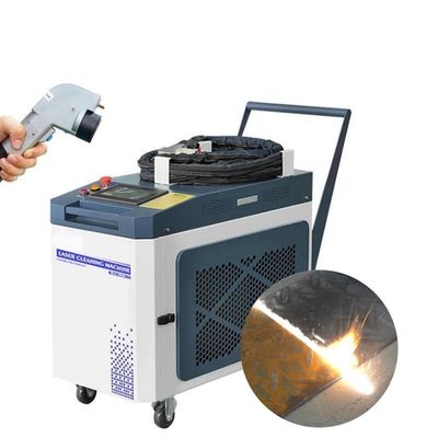 1064nm κεντρικό μήκος κύματος 2000W καθαρισμός σκουριάς λέιζερ για βαριά καθήκοντα αφαίρεσης σκουριάς