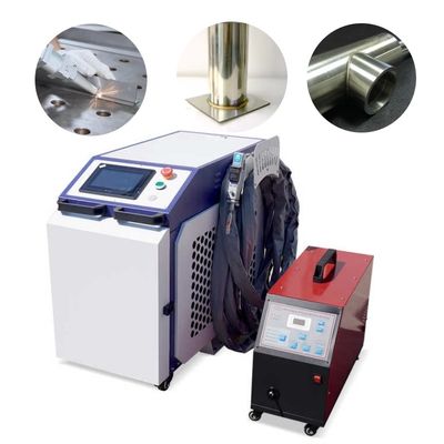 Επεξεργαστήρας συγκόλλησης 4 σε 1 1500w 2000w 3000w Laser καθαρισμός απολέπισης σκουριάς Επεξεργαστήρας συγκόλλησης