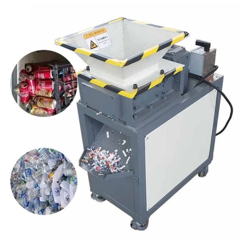 110-130kg/h Μηχανή θρυμματισμού βιομηχανικών αποβλήτων χαρτιού Μεταφορτωτό μηχάνημα θρυμματισμού μεταλλικών αποβλήτων