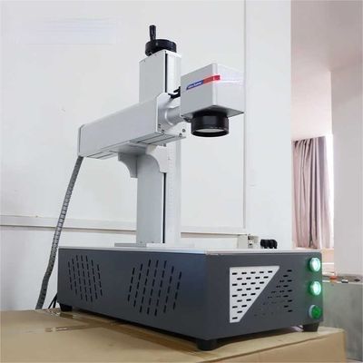 Μηχανή χρωματικής σήμανσης 7000mm/s Mopa JPT Fiber Laser Marker